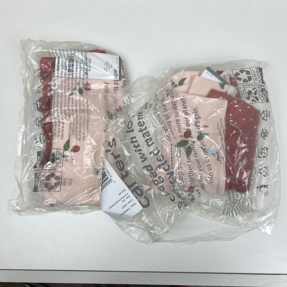 Bundle of 2 Sets (4 Total)  NWT Carter's Leggings Sz 3M - Picture 3 of 4